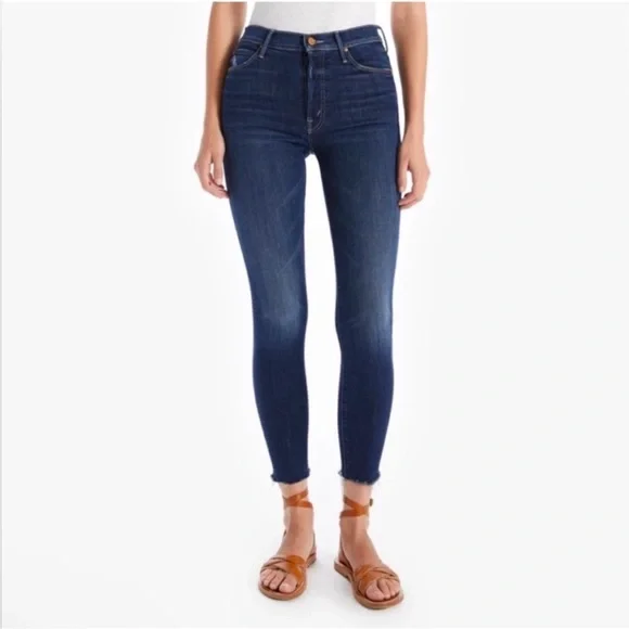 Mother The Stunner Ankle Fray Size 27 - Picture 1 of 8